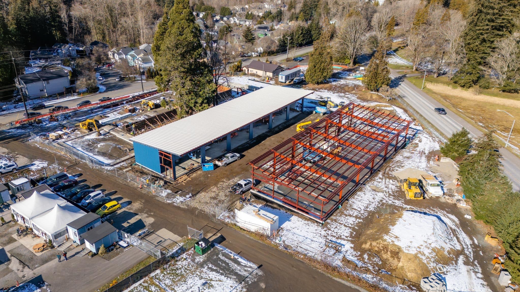 Faber Construction Advances Work on Bellingham’s Operations Hub project image