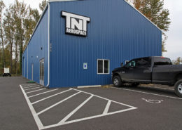 TNT Aerospace - pole framed building